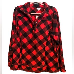 NWT Crown & Ivy fleece pullover